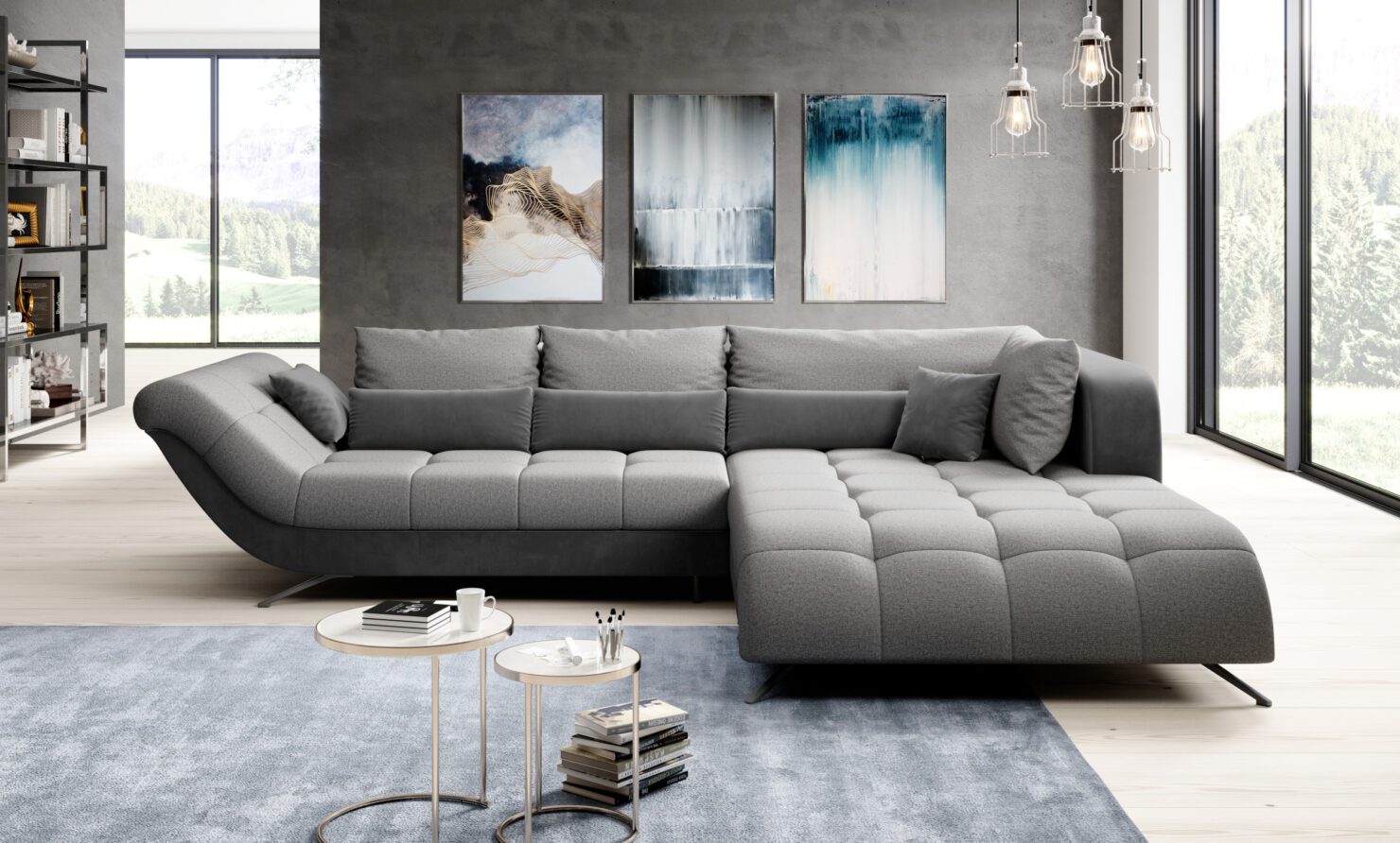 Corner sofa Calvin from “Simple Collection” – Wersal