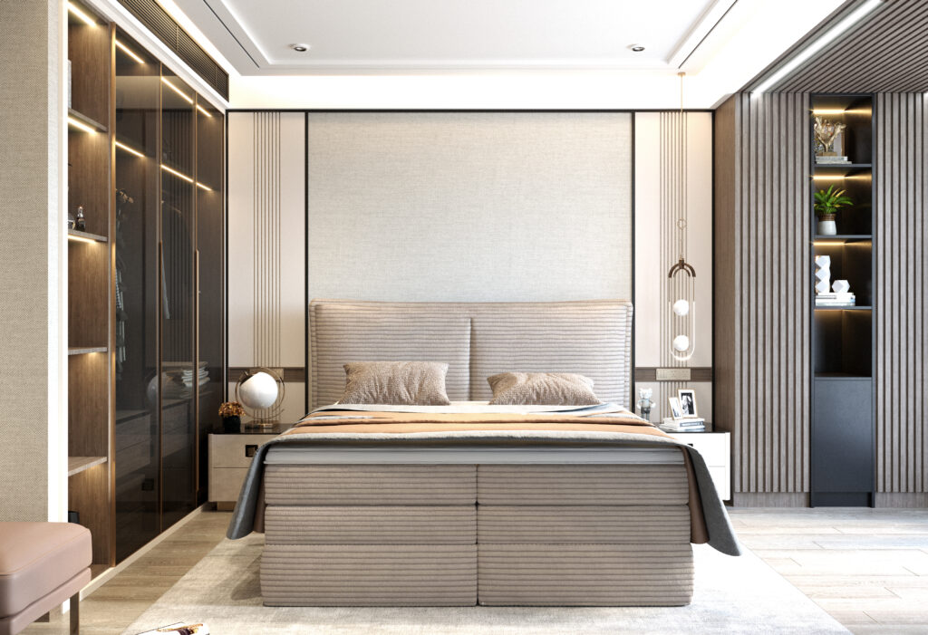 Bett Madden aus „Box springs Collection“ – Wersal