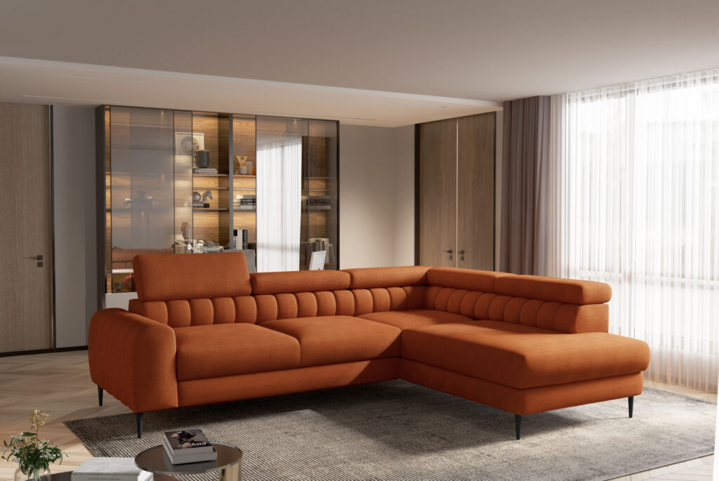 Corner sofa Navas L from “Avangarde Collection” – Wersal